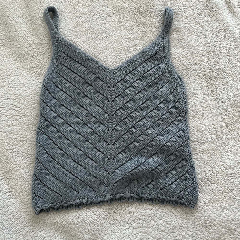 Crochet tank top